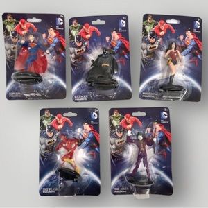 DC Comics Heroes Mini Figurines Justice League Lot of 5!